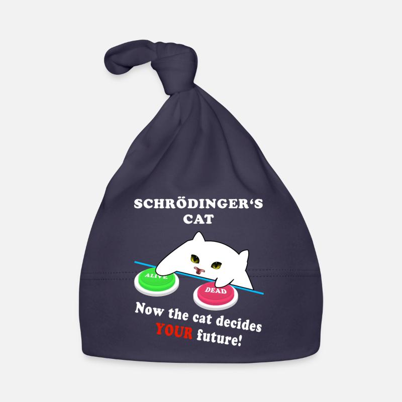 Le chat de Schrödinger - choisissez Weise! Bonnet bio Bébé