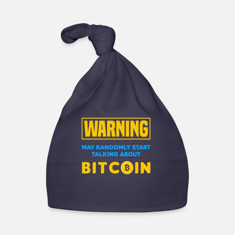 Bitcoin Trader Cryptos Cadeau Bonnet bio Bébé