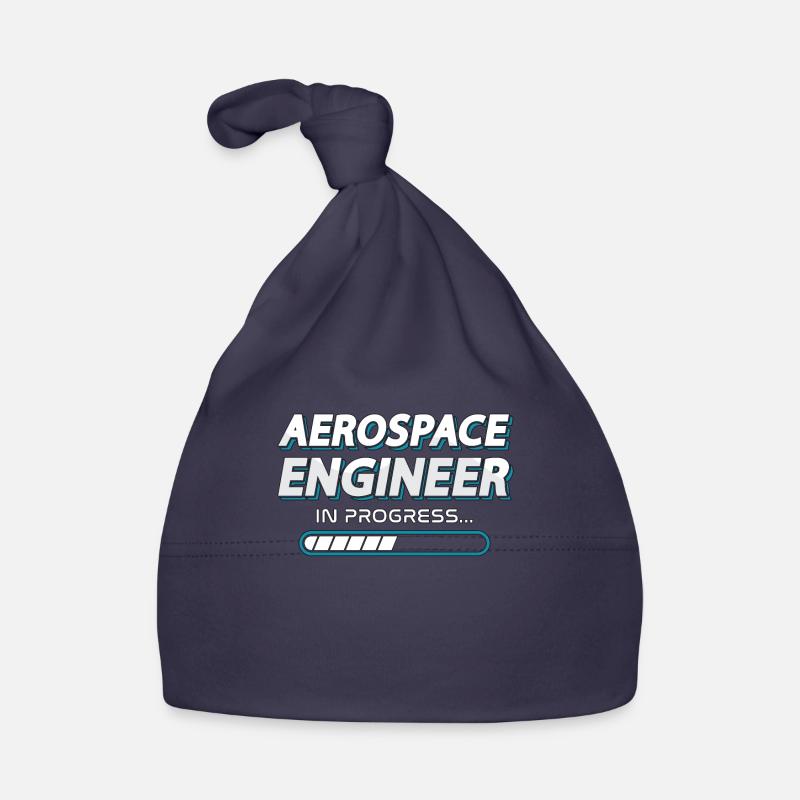 Aerospace Engineer In Progress Engineering Space Baby Bio-Mütze