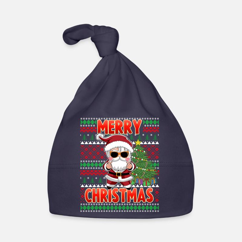 Cool K Pop Weihnachtsmann Xmas K Pop Baby Bio-Mütze