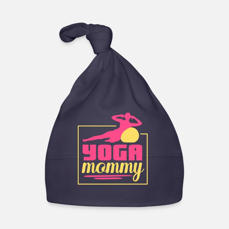 Yoga Mami Hobby Mutter Mama Baby Bio-Mütze