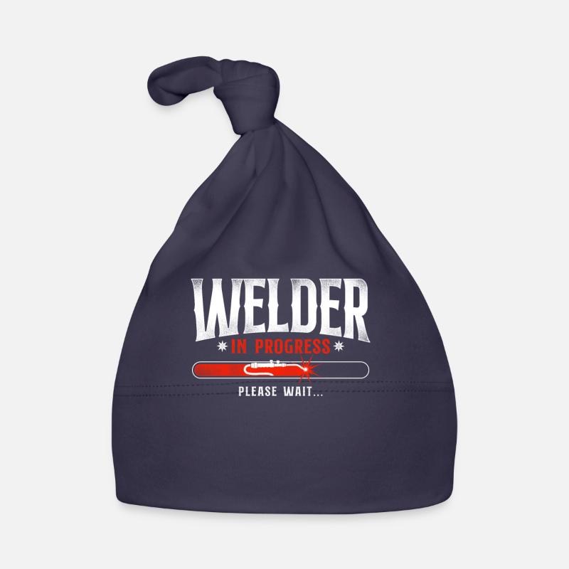 Welder Welding Apprentice Vintage Organic Baby Cap