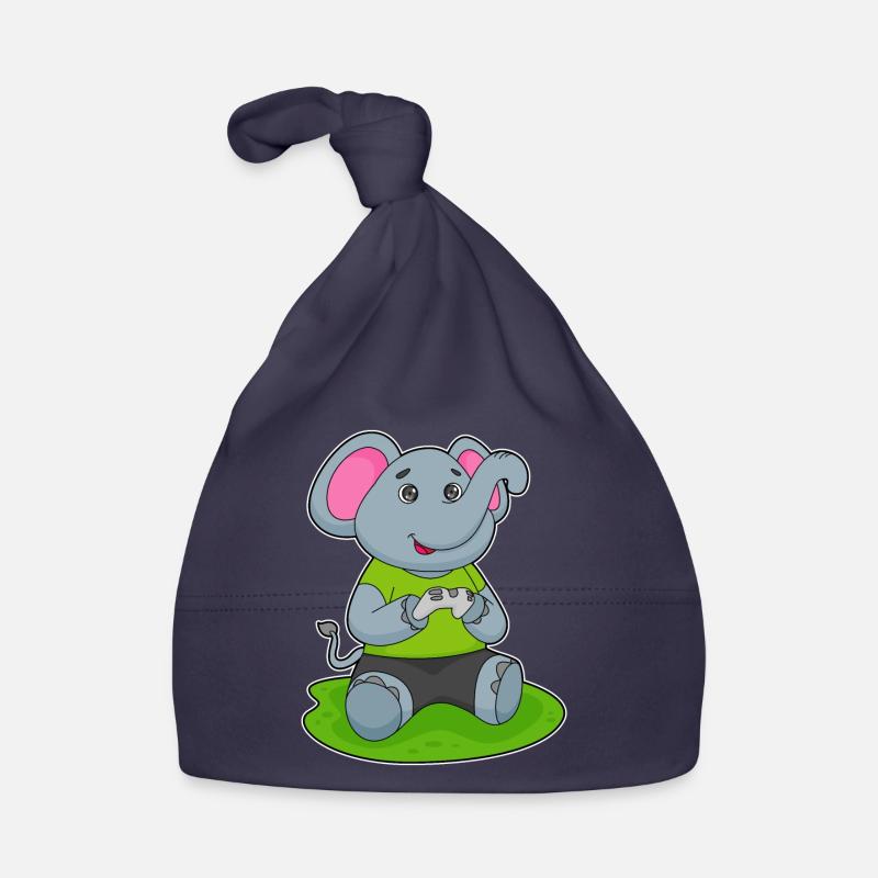 Elefant Gamer Controller Baby Bio-Mütze