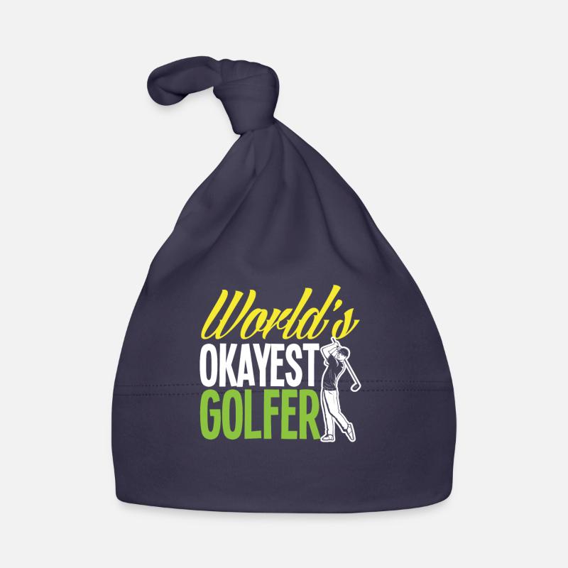 Fun Golf Golf Golfer Gift Organic Baby Cap