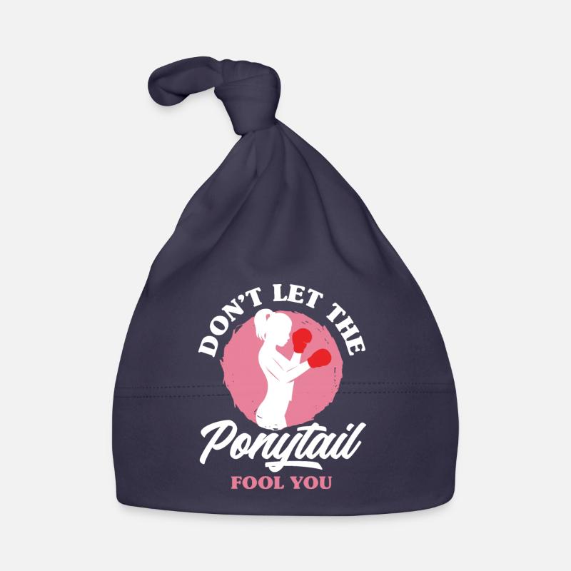 Funny Boxing Boxer Gift Organic Baby Cap