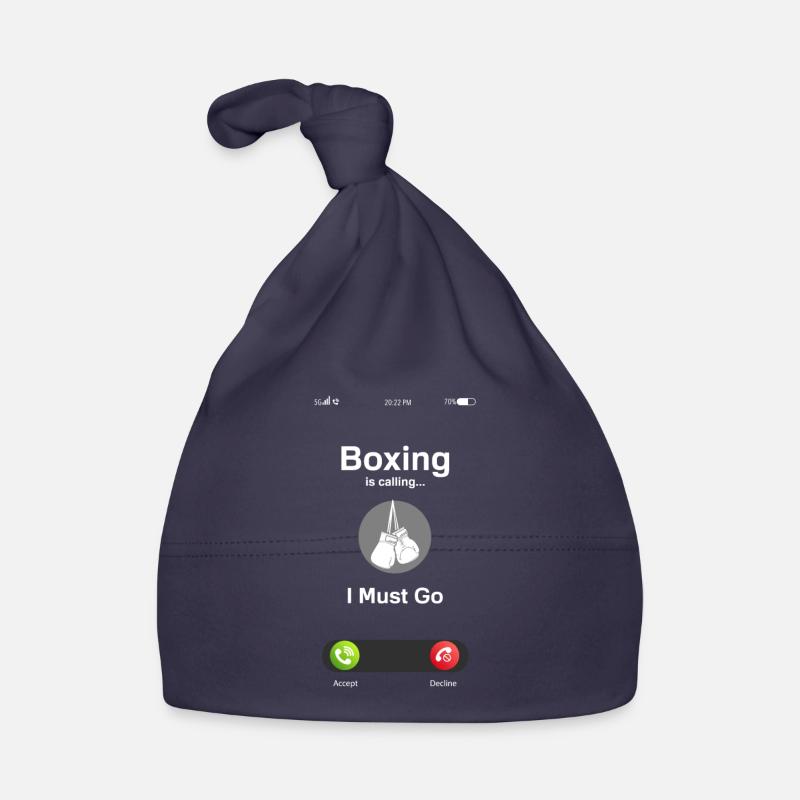 Lustiges Boxen Boxer Geschenk Baby Bio-Mütze