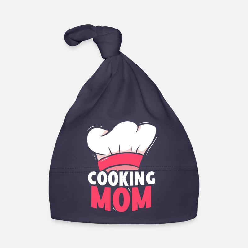 Kochende Mama Köchin Kochen Mutter Koch Baby Bio-Mütze