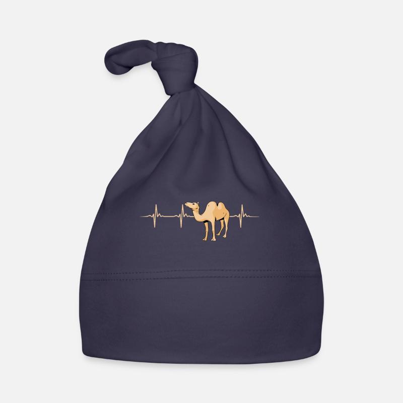 Camel heartbeat Organic Baby Cap