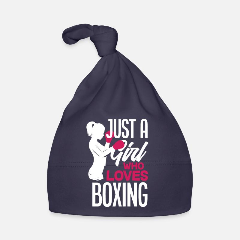 Funny Boxing Boxer Gift Organic Baby Cap