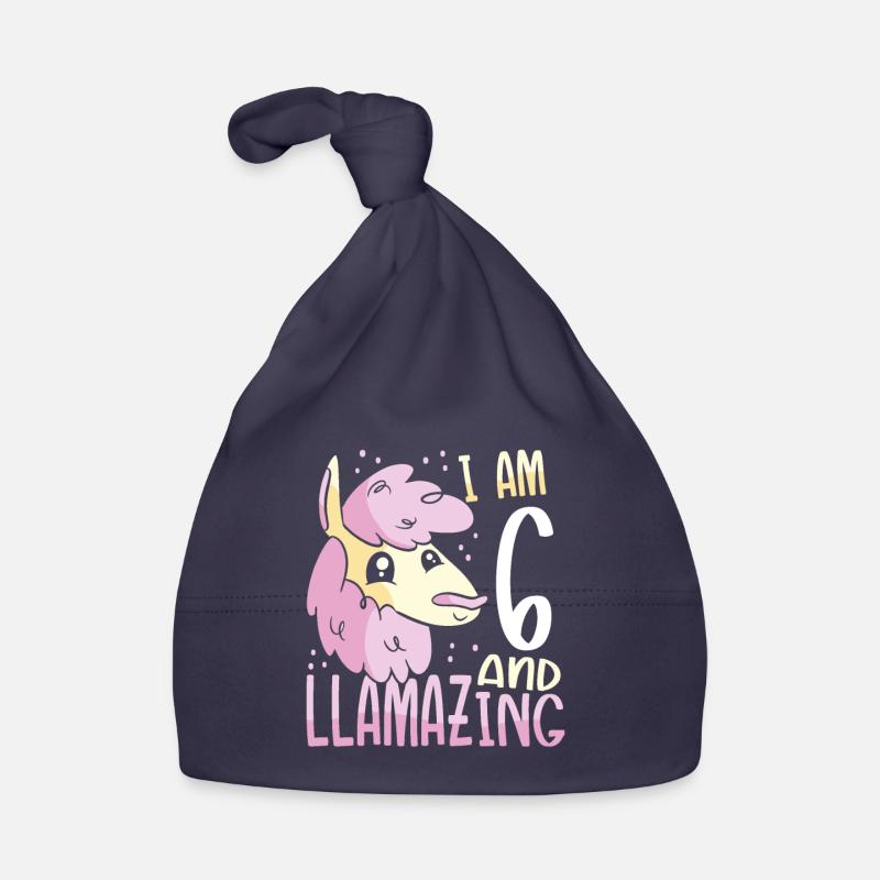 Ich Bin Ein Sechsjähriges Lama Baby Bio-Mütze
