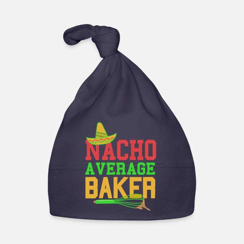 NACHO Average Baker Drôle Rétro Baker T-Shirt Bonnet bio Bébé