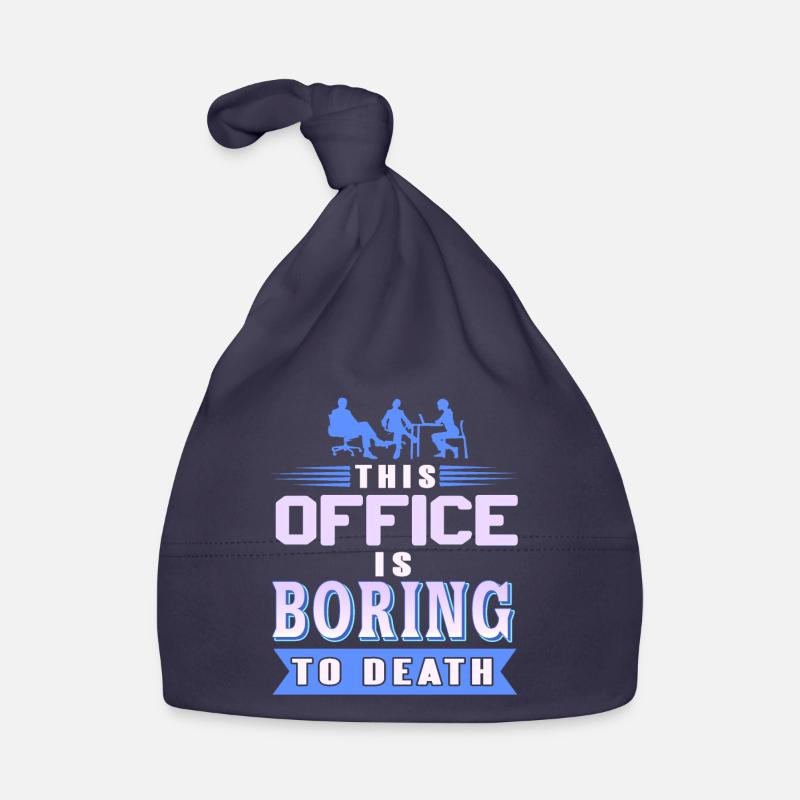 This Office Is Boring To Death Funny Office Tee Baby Bio-Mütze