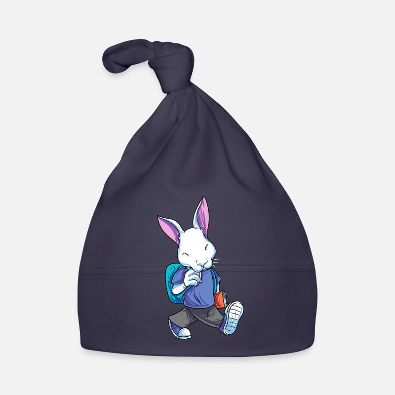 Rabbit Back to School Organic Baby Cap