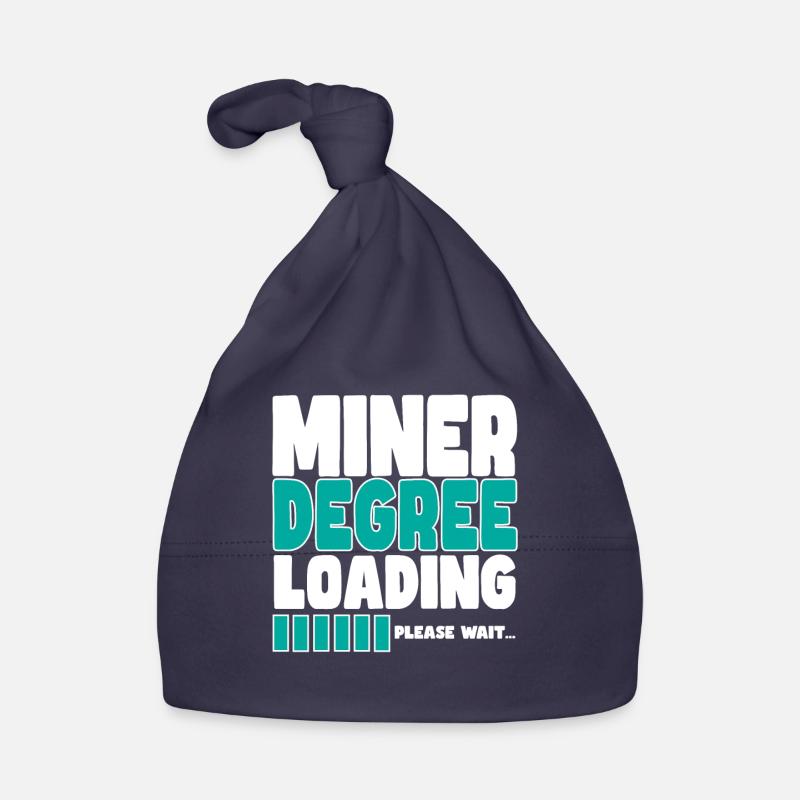 Miner invites training Organic Baby Cap