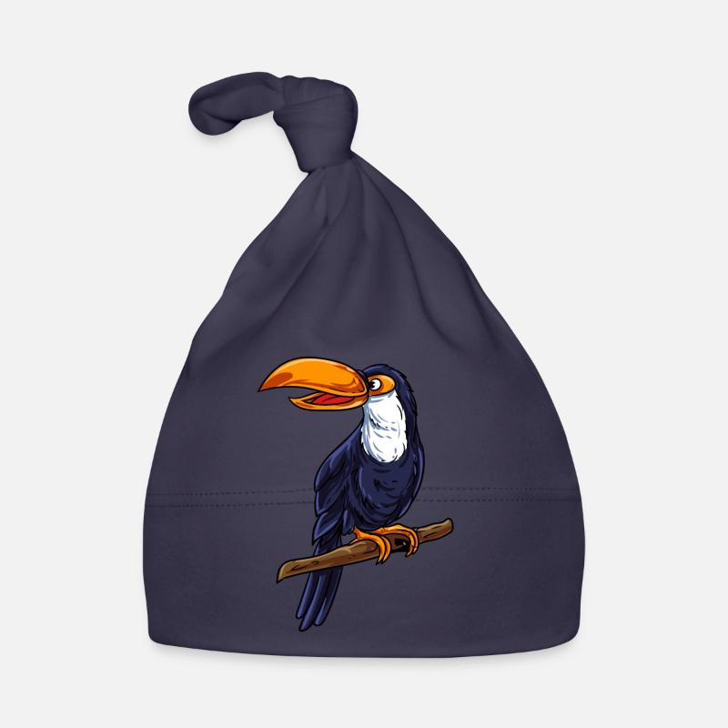Toucan Bird Organic Baby Cap
