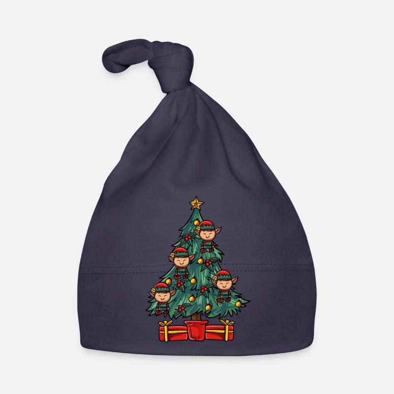 Christmas Tree Christmas Tree Organic Baby Cap