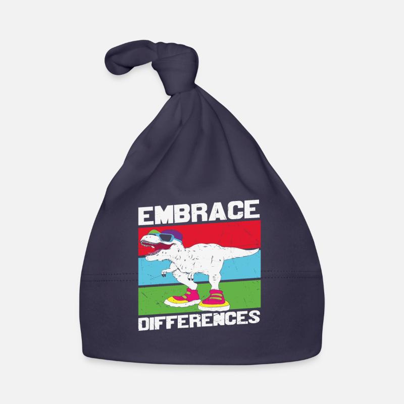 Embrace The Difference Different Quotes Organic Baby Cap