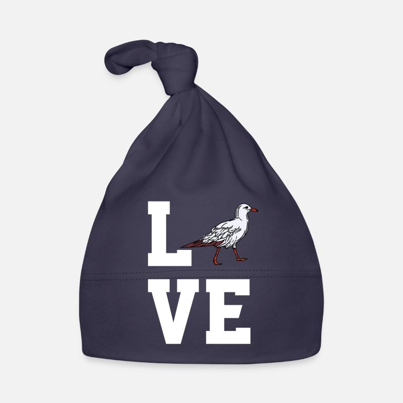 Liebe Möwe Baby Bio-Mütze