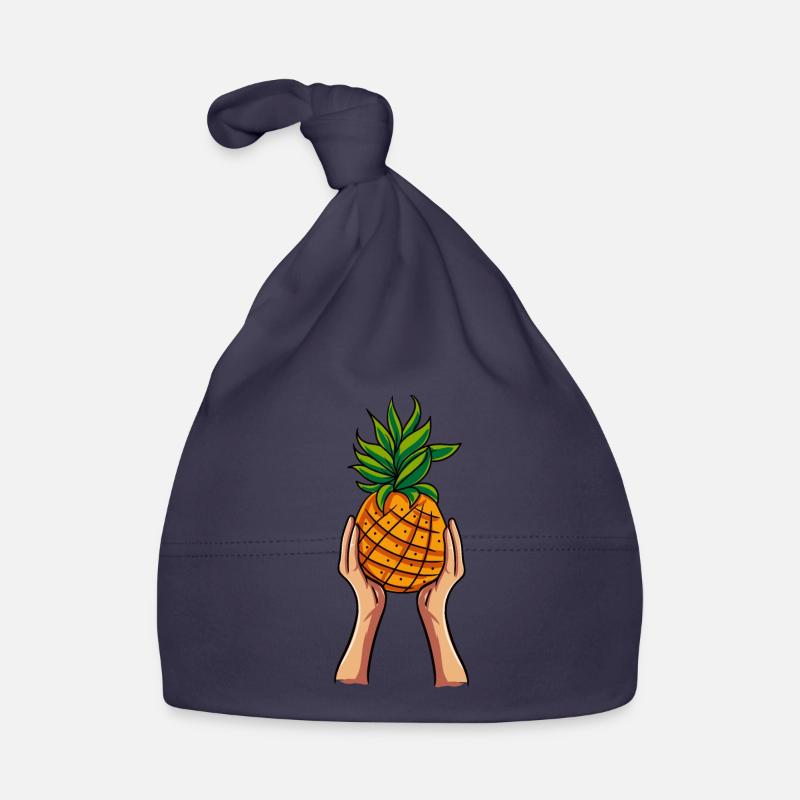 Ananas Baby Bio-Mütze