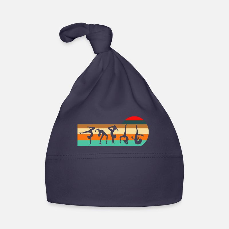 Retro Gymnastics Handstand Training Gymnastics Organic Baby Cap
