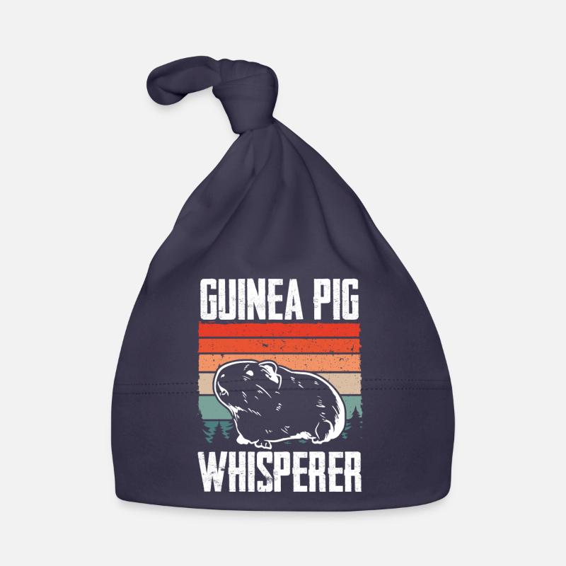 Cochon d’Inde Whisperer Retro Bonnet bio Bébé