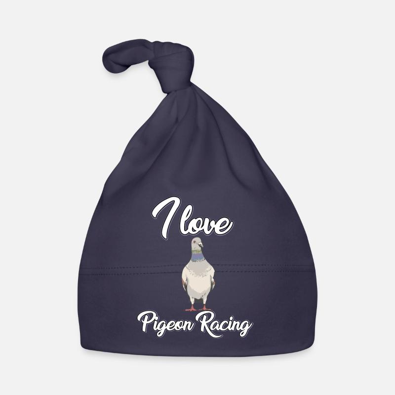 J’adore les courses de pigeons Bonnet bio Bébé
