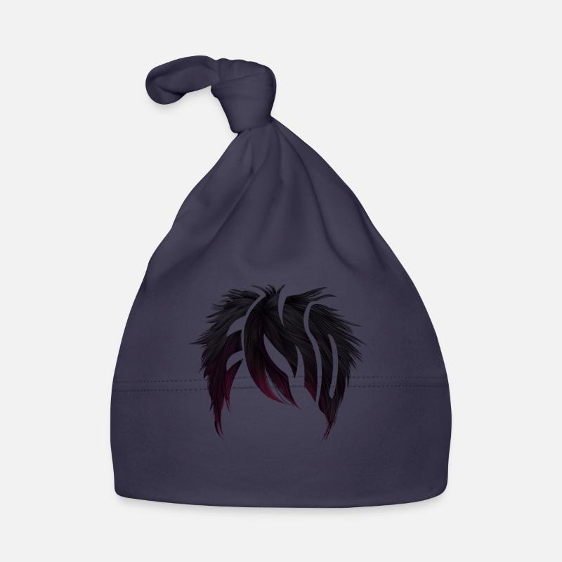 Emo | Emo clothes | Emocore Hairstyle | Emo Musice - Organic Baby Cap - navy