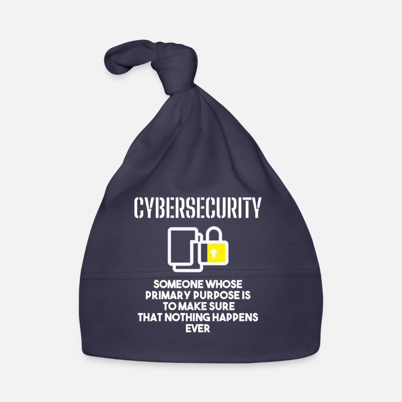 Cybersecurity - IT Security Computer Scientists Organic Baby Cap