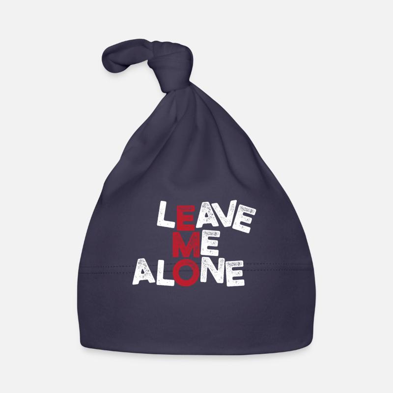 Leave me Alone | Emo clothes | Emocore | Emo Music Organic Baby Cap