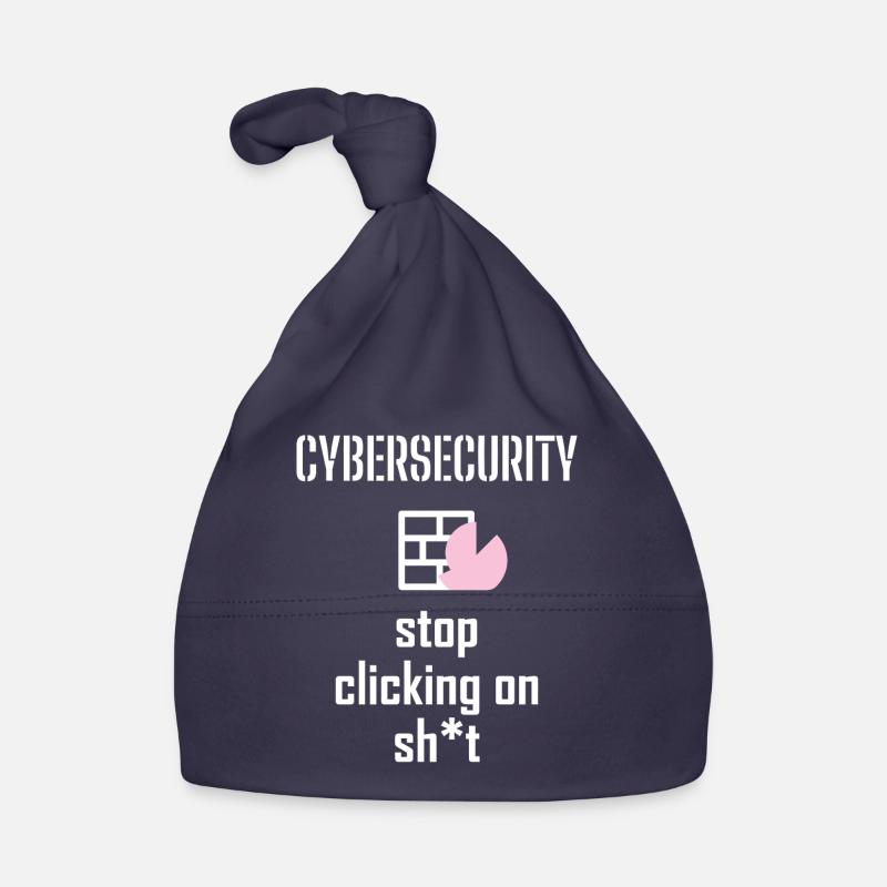 Cybersecurity - IT Security Computer Scientists Organic Baby Cap
