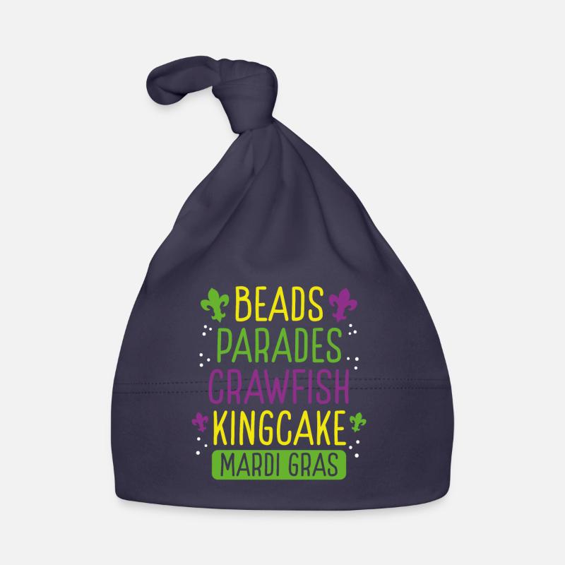 Perlen Paraden Langusten Kingcake Baby Bio-Mütze
