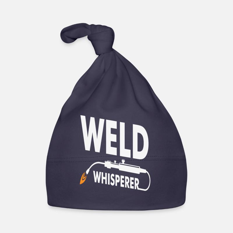 Weld Whisperer Welding Design Organic Baby Cap