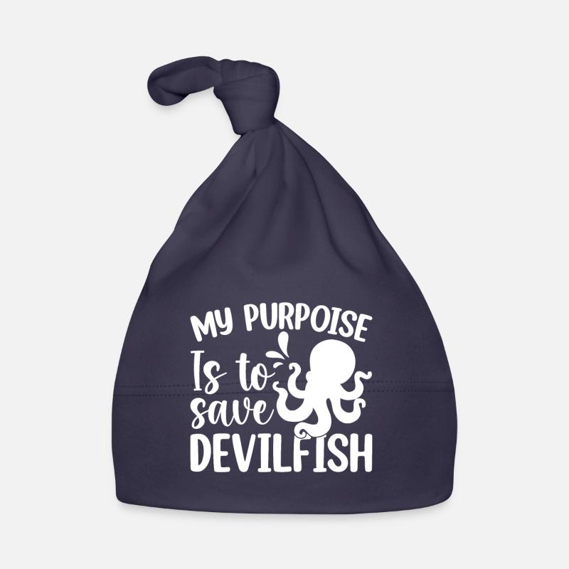 Devilfish Devil Perch Organic Baby Cap