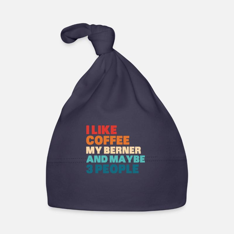 Bouvier bernois - Bonnet bio Bébé - marine
