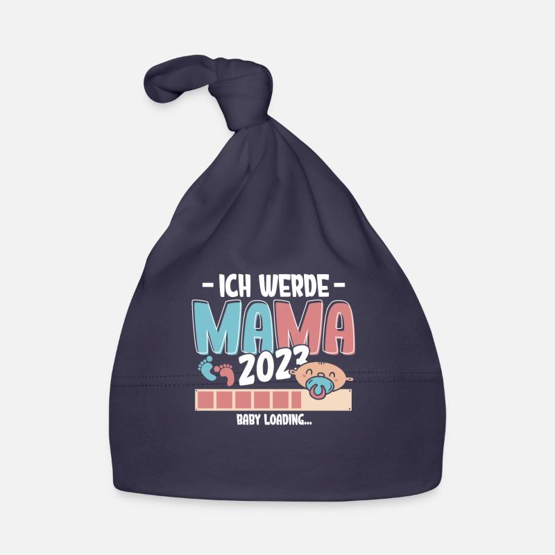 I'm going to be Mom 2023 Loading Organic Baby Cap