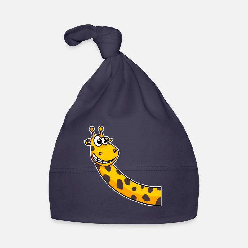 Girafes Girafe - Bonnet bio Bébé - marine