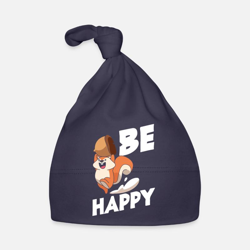Squirrel Organic Baby Cap