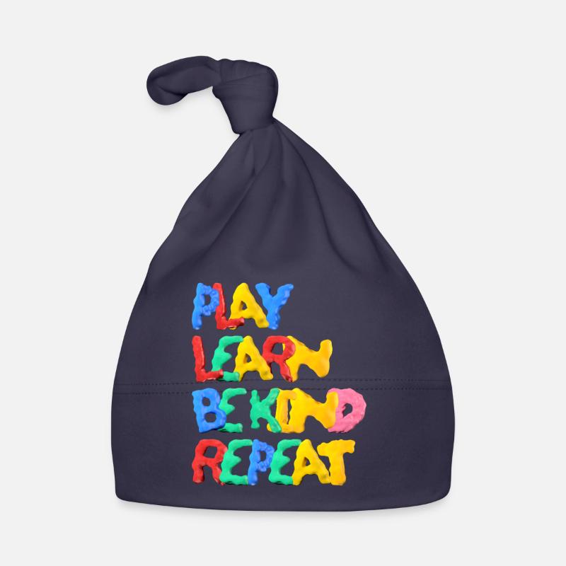Jouer Apprendre à être gentil Répéter Anti Intimidation Wavy Bonnet bio Bébé