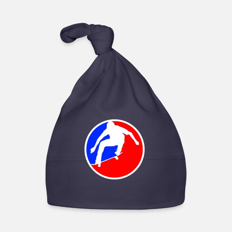Skaten Logo Baby Bio-Mütze