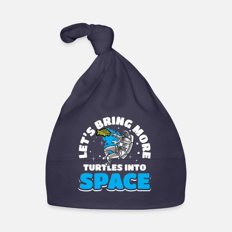 Rocket Ship Satellite Astronauts Organic Baby Cap