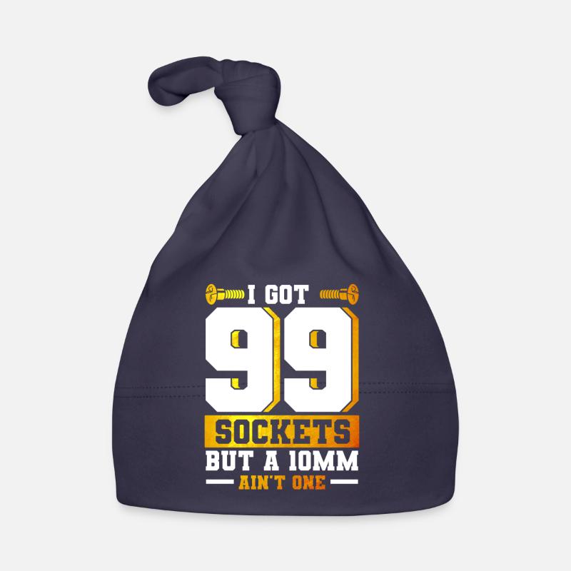 Mechanic Garage Gift for Mechanics Organic Baby Cap