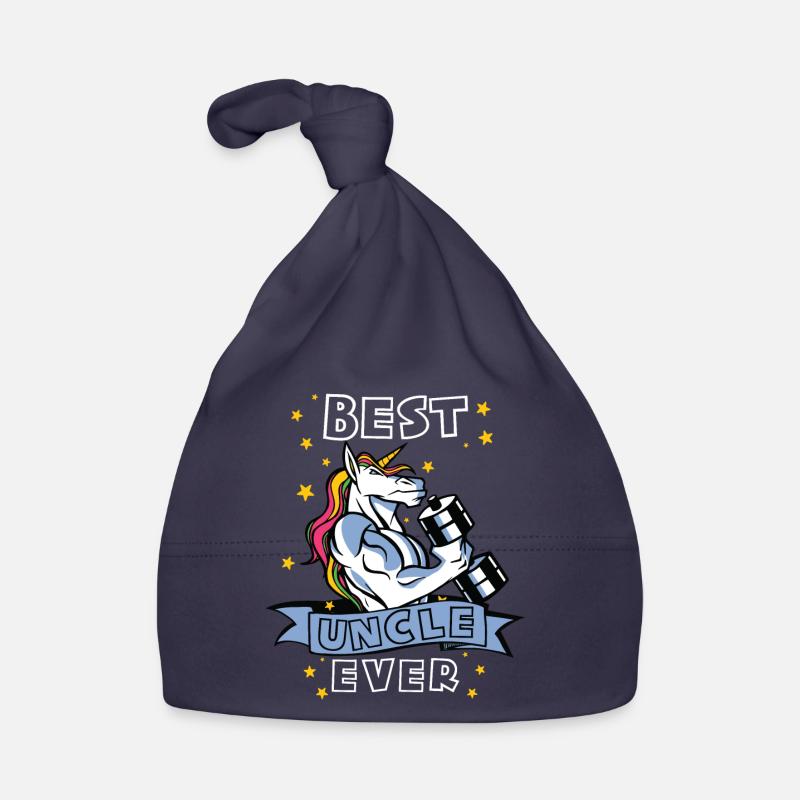 Meilleur oncle de tous les temps Bodybuilder Oncle Licorne Oncle Bonnet bio Bébé