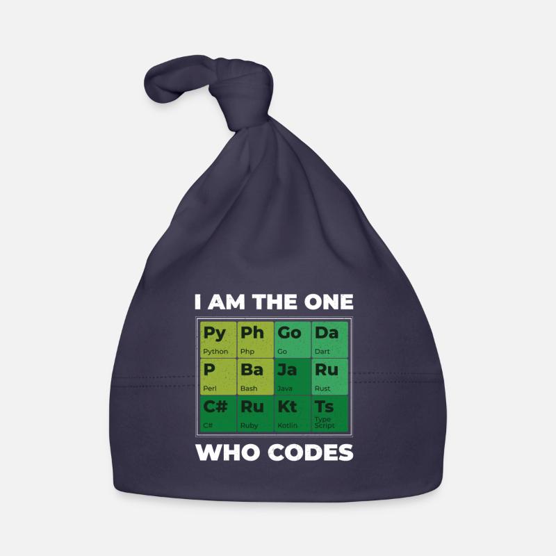 Programmierer - I am the one who codes Baby Bio-Mütze