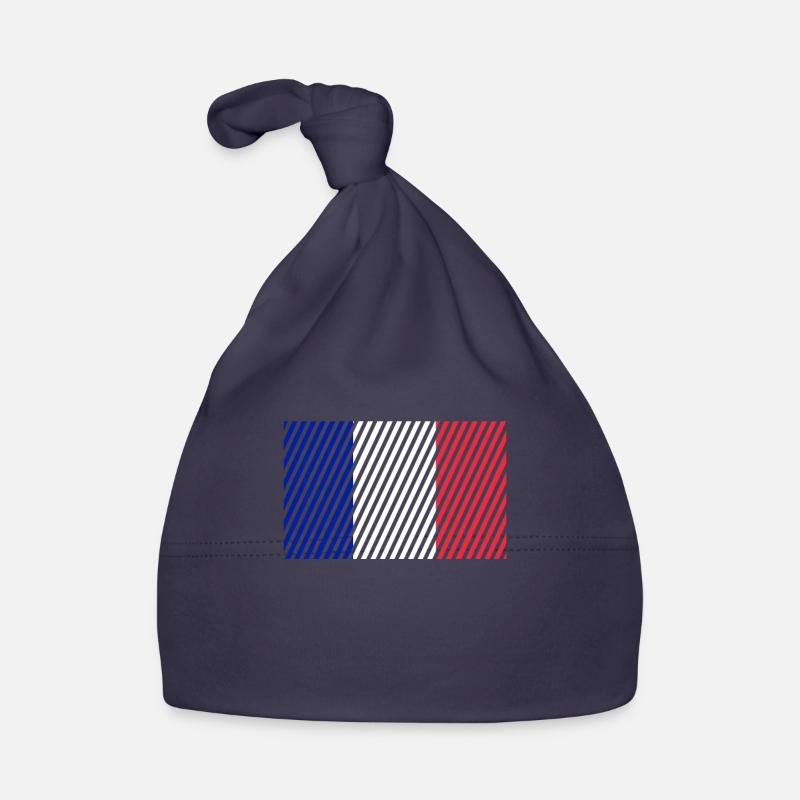 Français drapeau Bonnet bio Bébé