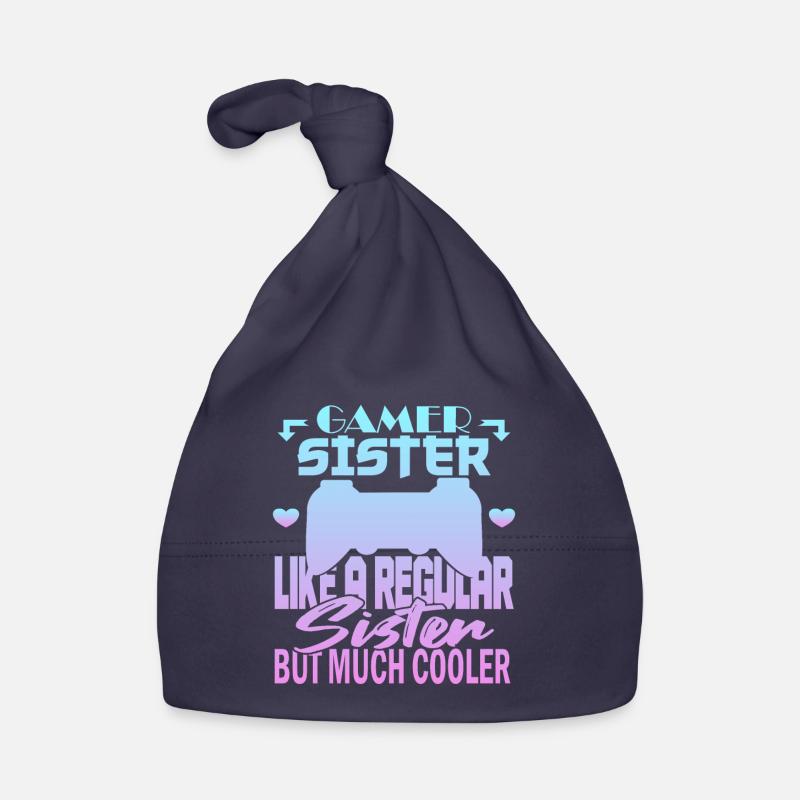 Gamer Schwester Baby Bio-Mütze