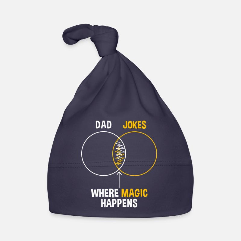 Dad Jokes Graph Chart Funny Dad Baby Bio-Mütze