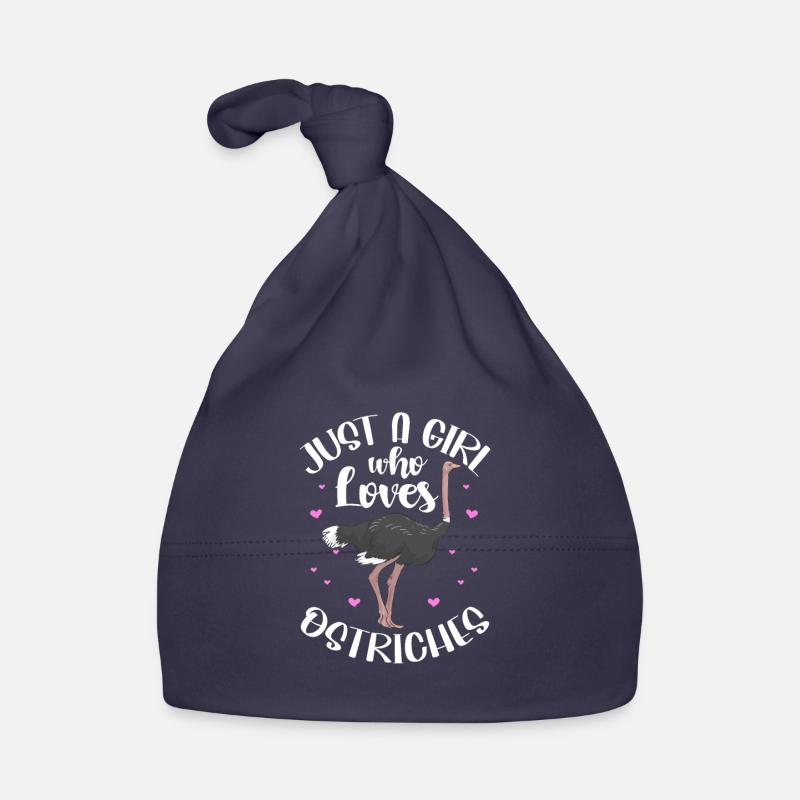 Ostrich Organic Baby Cap