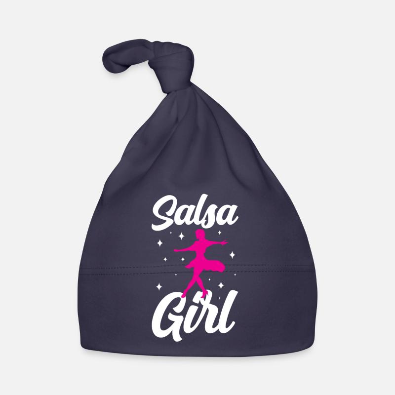 Salsa Mädchen Tanzen Tanz Tänzer Hobby Baby Bio-Mütze
