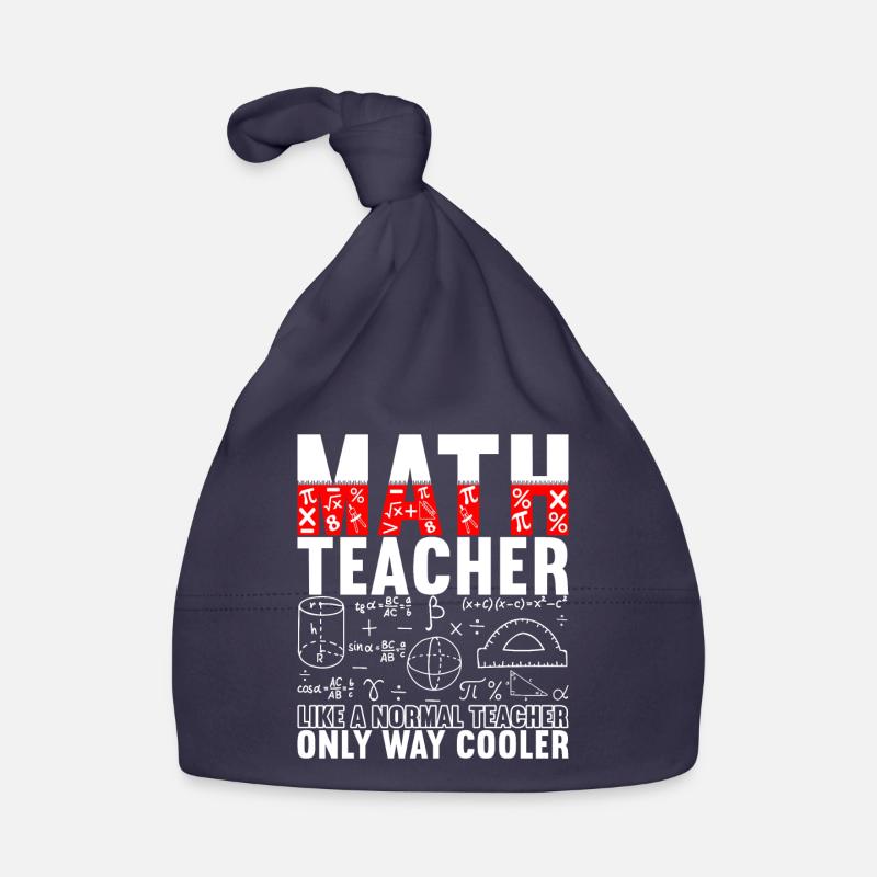 Mathe Mathelehrer Baby Bio-Mütze