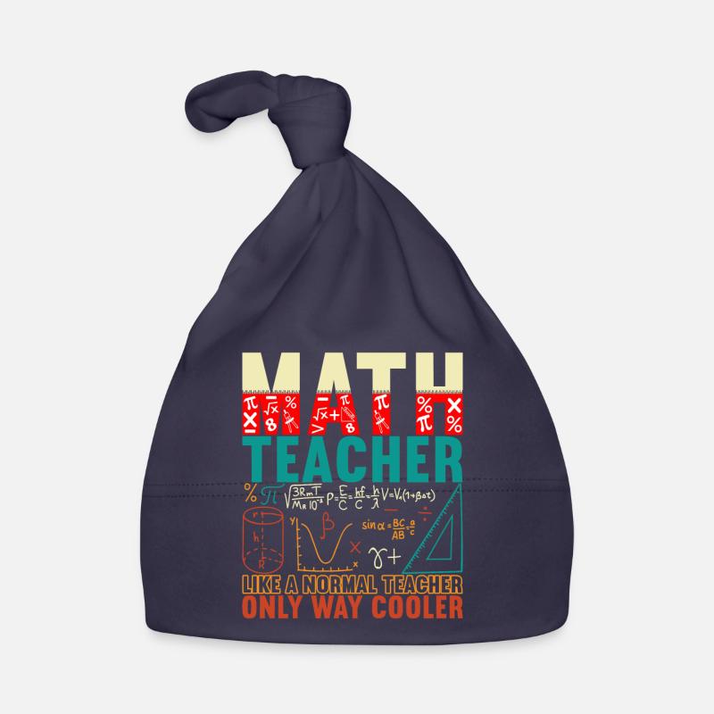 Mathe Mathelehrer Baby Bio-Mütze